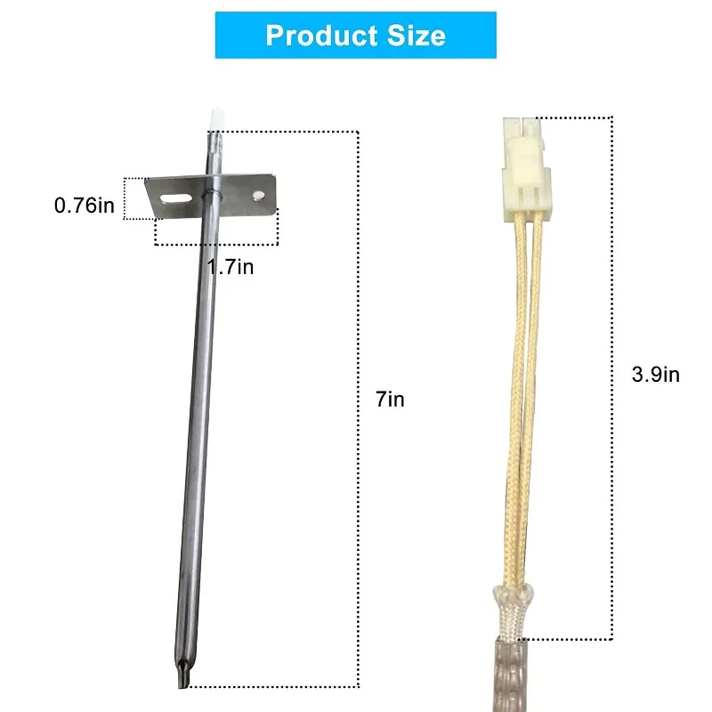 W10833885 Range Oven Sensor Probe for Whirlpool 2 W10833885 Range Oven Sensor Probe for Whirlpool 2