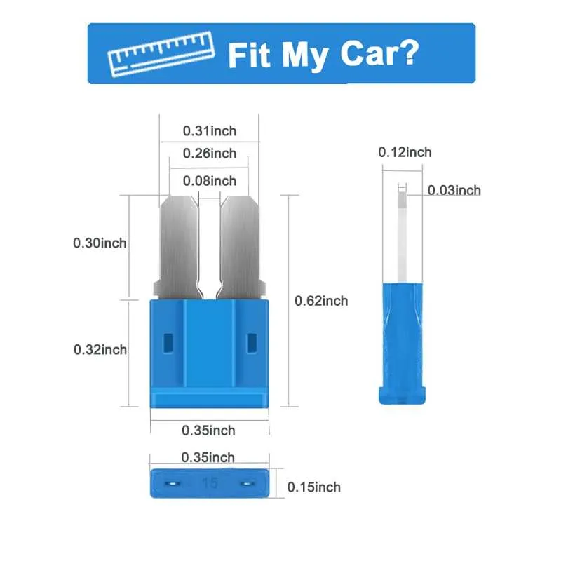 Micro2 blade fuse car fuse auto fuse ATR ATL Micro2 blade fuse car fuse auto fuse ATR ATL