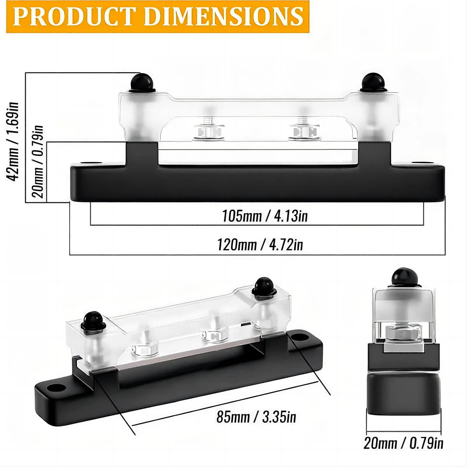 4 way bus bar 4 way bus bar