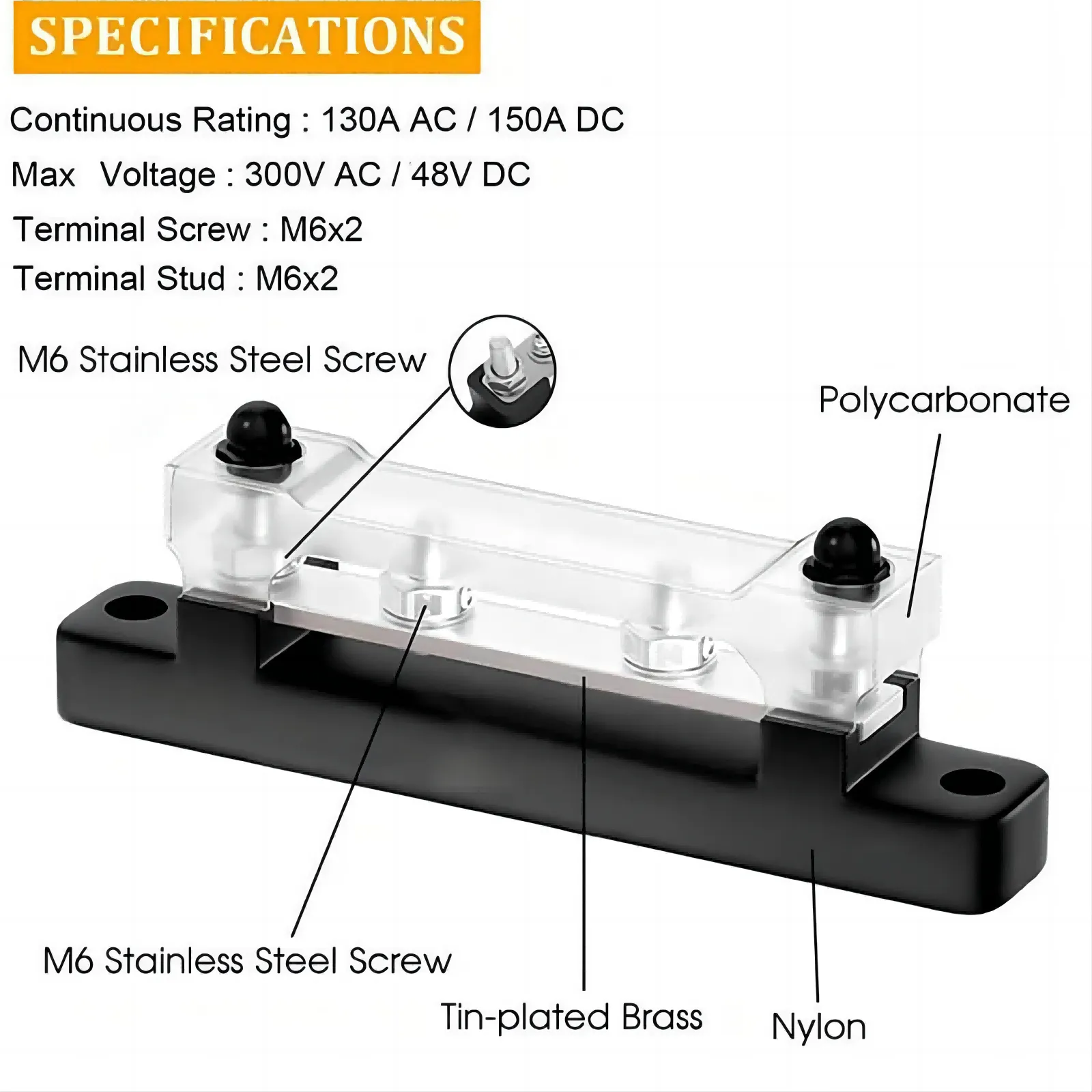 Bus bar 4 way Bus bar 4 way