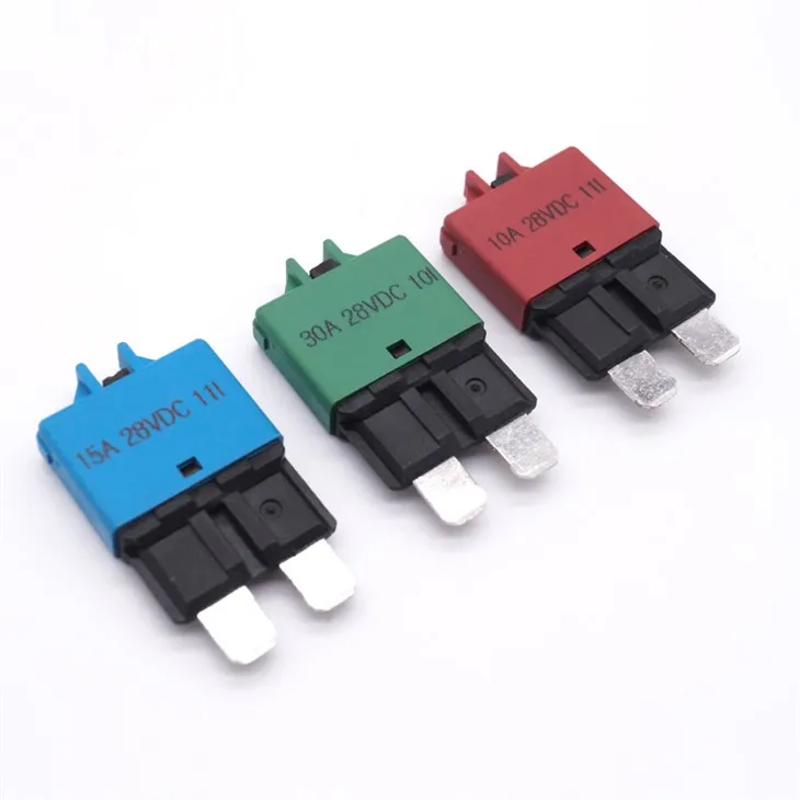 Resettable Blade Fuse Circuit Breaker