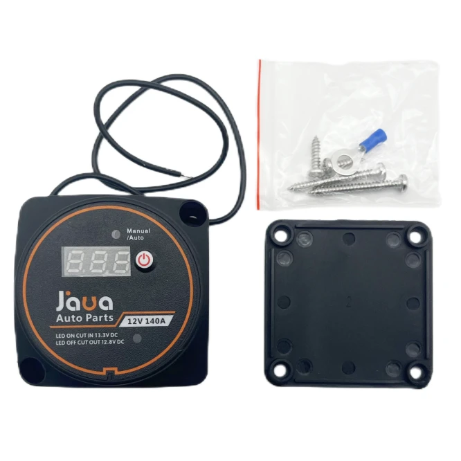 Smart Dual Battery Isolator With LED Screen