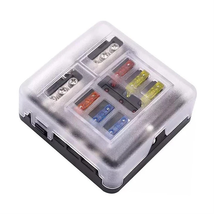 6-Way LED Illumination Automotive Inline Blade Fuse Holder best