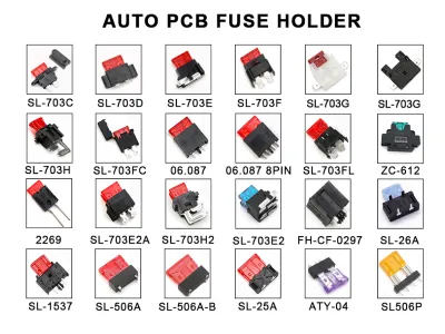 Auto PCB Fuse Holder Auto PCB Fuse Holder