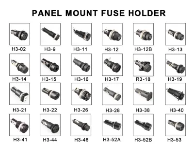 Panel Mount Fuse Holder Panel Mount Fuse Holder